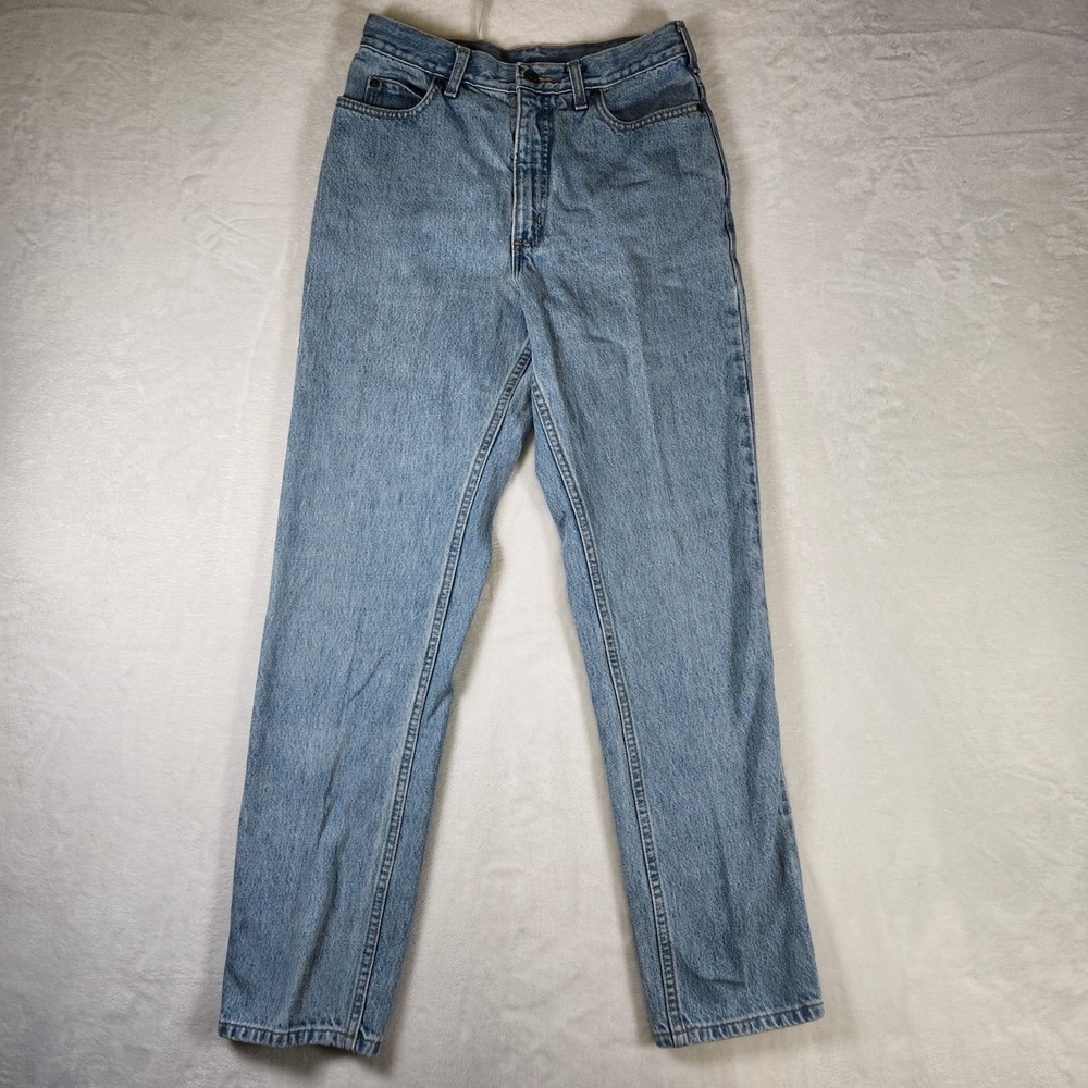 Vtg Lands' End Jeans Womens Size 6 Light Wash High Rise Denim‎ Casual Y2K
